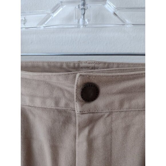 Lauren Ralph Lauren Dress Pants Womens Size 8 Tan Flat Front Zip Pockets Stretch - Picture 15 of 16
